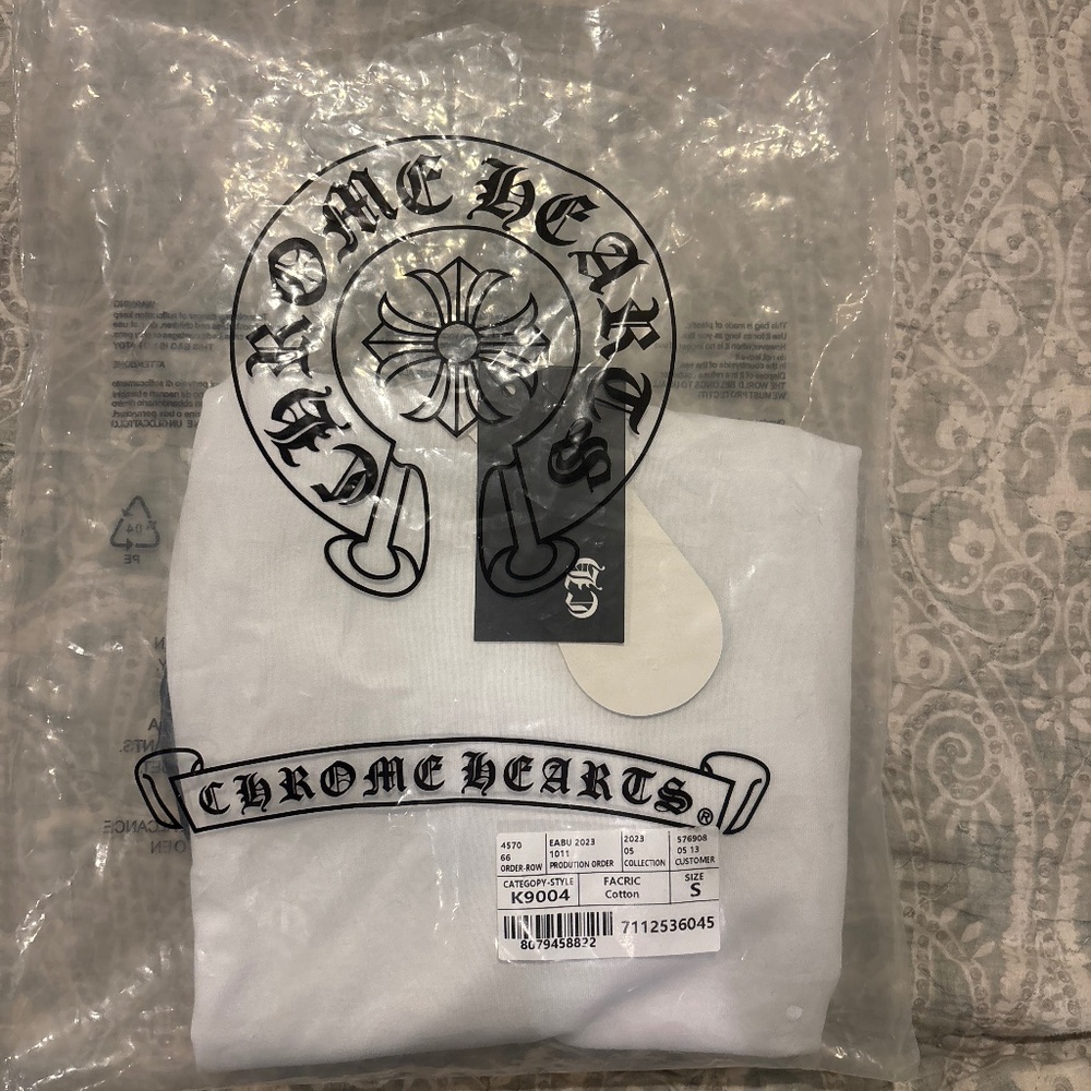 Brand new Never worn Chrome Heart Long Sleeve t-shirt - Picture 3 of 3